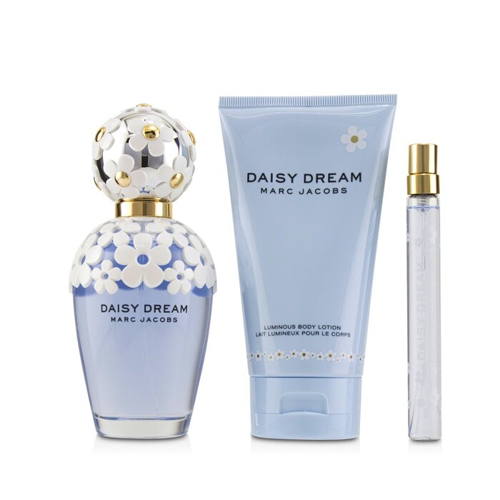 Marc Jacobs Daisy Dream Coffret: Eau De Toilette Spray 100ml/3.4oz + Luminous Body Lotion 150ml/5oz + Eau De Toilette Spray 10ml/0.33oz 3pcsProduct Thumbnail