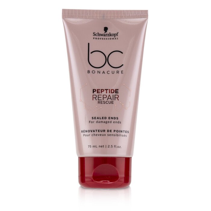 Schwarzkopf BC Bonacure Peptide Repair Rescue Sealed Ends (For Damaged Ends) טיפול עבור קצוות מפוצלים 75ml/2.5ozProduct Thumbnail