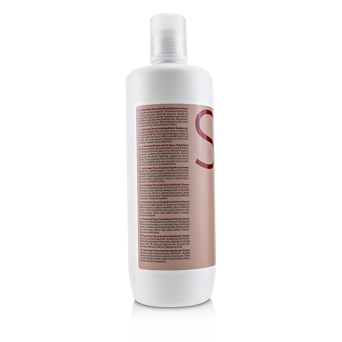 Schwarzkopf BC Bonacure Peptide Repair Rescue Deep Nourishing Micellar Shampoo (For Thick to Normal Damaged Hair) שמפו מיסלרי עבור שיער עבה עד רגיל ופגום 1000ml/33.8ozProduct Thumbnail