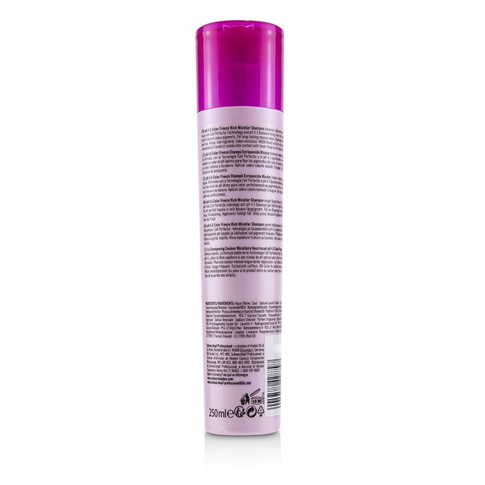 Schwarzkopf BC Bonacure pH 4.5 Color Freeze Rich Micellar Shampoo (For Overprocessed Coloured Hair) שמפו מיסלרי עבור שיער צבוע ומעובד מדי 250ml/8.5ozProduct Thumbnail