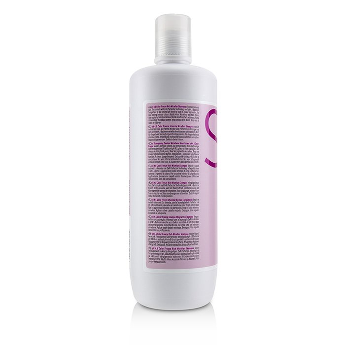 Schwarzkopf BC Bonacure pH 4.5 Color Freeze Rich Micellar Shampoo (For Overprocessed Coloured Hair) שמפו מיסלרי עבור שיער צבוע ומעובד מדי 1000ml/33.8ozProduct Thumbnail