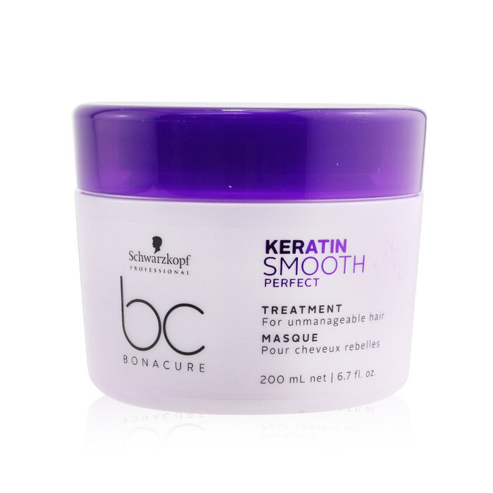 Schwarzkopf BC Bonacure Keratin Smooth Perfect Treatment (For Unmanageable Hair) טיפול מחליק עבור שיער פרוע 200ml/6.7ozProduct Thumbnail