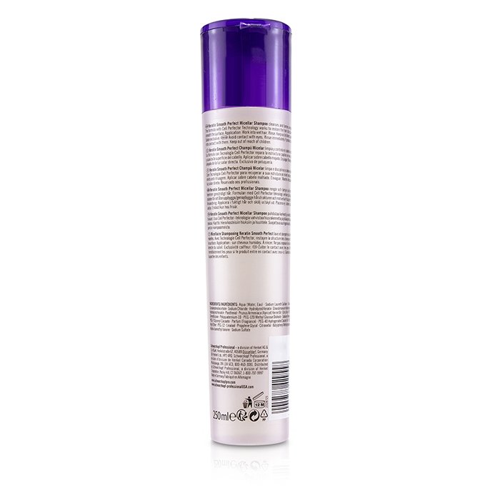 Schwarzkopf Szampon do włosów BC Bonacure Keratin Smooth Perfect Micellar Shampoo (For Unmanageable Hair) 250ml/8.5ozProduct Thumbnail