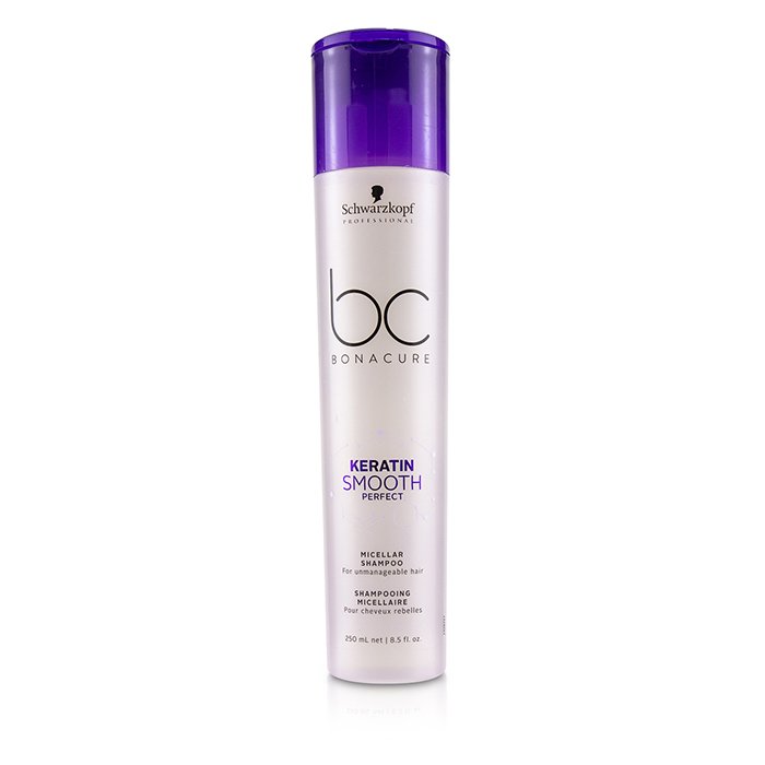 Schwarzkopf BC Bonacure Keratin Smooth Perfect Micellar Shampoo (For Unmanageable Hair) 250ml/8.5ozProduct Thumbnail