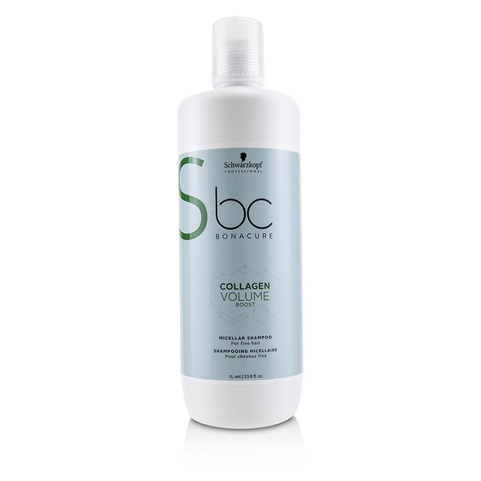 Schwarzkopf 施華蔻 膠原蛋白豐盈洗髮露(纖細髮質適用)BC Bonacure Collagen Volume Boost Micellar Shampoo 1000ml/33.8ozProduct Thumbnail