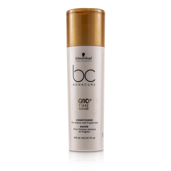 Schwarzkopf BC Bonacure Q10+ Time Restore Conditioner (For Mature and Fragile Hair) מרכך לשיער בוגר ושביר 200ml/6.7ozProduct Thumbnail