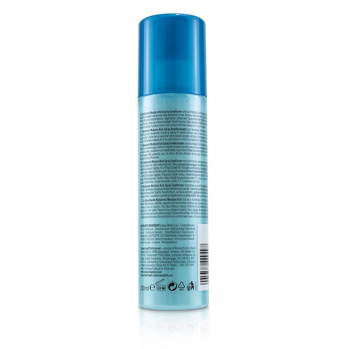 Schwarzkopf BC Bonacure Hyaluronic Moisture Kick Spray Conditioner (For Normal to Dry Hair) מרכך ספריי עבור שיער רגיל עד יבש 200ml/6.7ozProduct Thumbnail