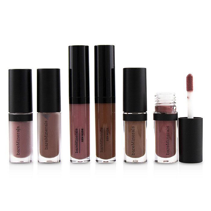 BareMinerals  貝茗 Ethereal Nudes Mini Gen Nude Lip Collection 6pcsProduct Thumbnail