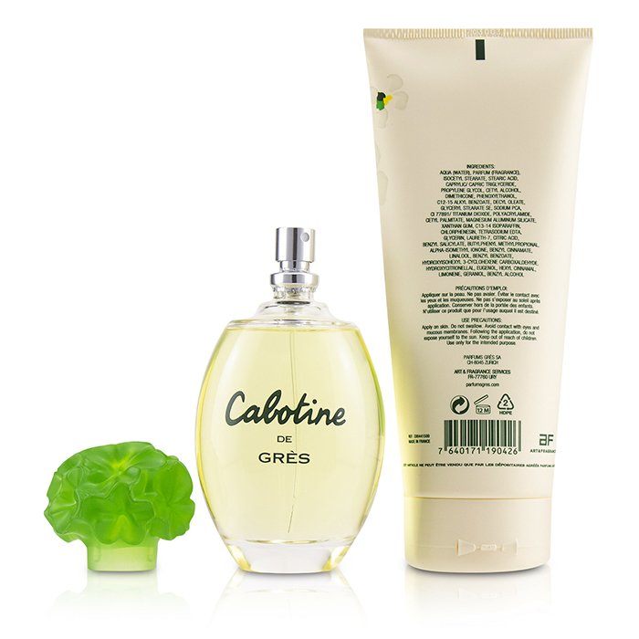 Gres Cabotine Coffret: Eau De Toilette Spray 100 ml + Perfumed Body Lotion 200 ml 2pcsProduct Thumbnail