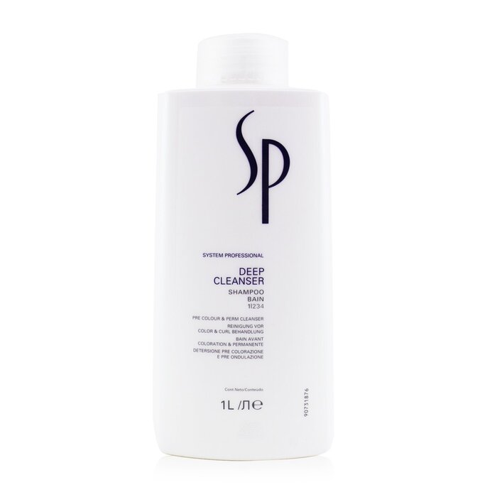 Wella Gęboko oczyszczający szampon do włosów SP Deep Cleanser Shampoo 1000ml/33.3ozProduct Thumbnail