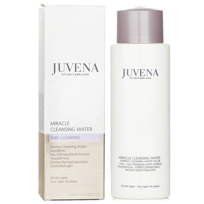 Juvena Miracle Cleansing Water (For Face & Eyes) - All Skin Types מי פנים לפנים ולעיניים - לכל סוגי העור 200ml/6.8ozProduct Thumbnail