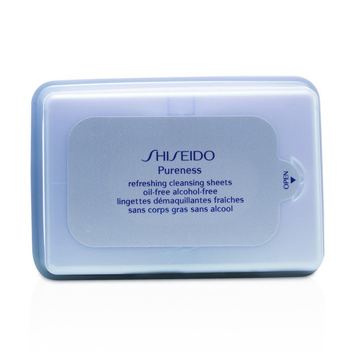 시세이도 Shiseido 퓨어니스 리프레싱 클렌징 시트 (박스 없음) 30pcsProduct Thumbnail
