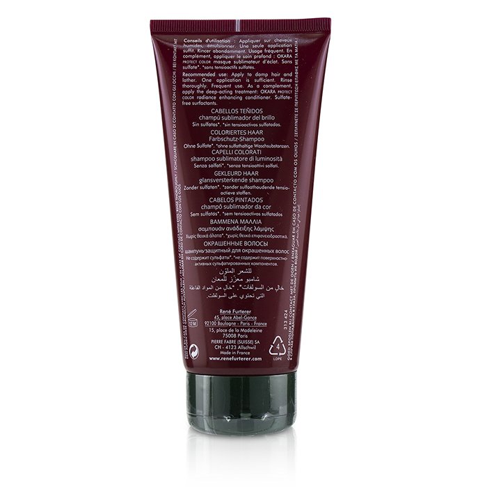 Rene Furterer Okara Protect Color Color Radiance Ritual Radiance Enhancing Shampoo (Color-Treated Hair) 200ml/6.7ozProduct Thumbnail