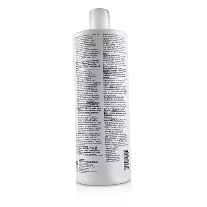 Paul Mitchell Invisiblewear Conditioner (Preps Texture - Builds Volume)  1000ml/33.8ozProduct Thumbnail