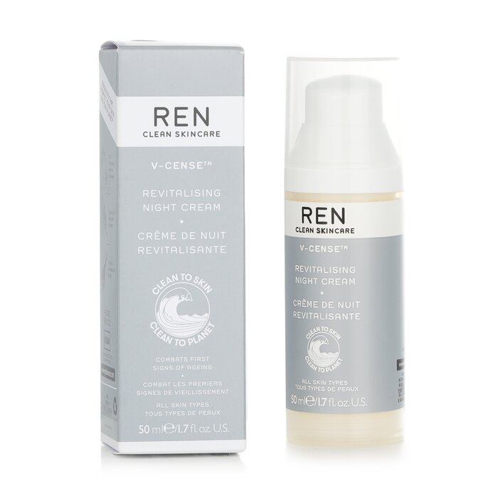 Ren V-Cense Revitalising Night Cream קרם לילה (לכל סוגי העור) 50ml/1.7ozProduct Thumbnail
