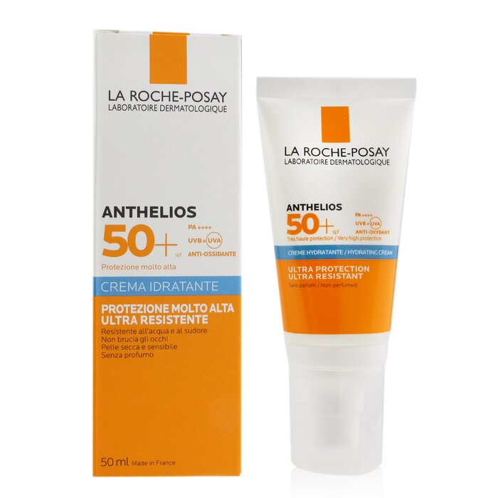 La Roche Posay Anthelios Ultra Resistant Hydrating Cream SPF 50+ (נטול בושם) קרם לחות 50ml/1.7ozProduct Thumbnail