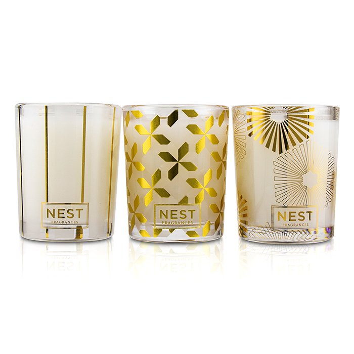 Nest Festive Votive Trio Набор Свечей: Holiday, Birchwood Pine, Spiced Orange & Clove 3x57g/2ozProduct Thumbnail