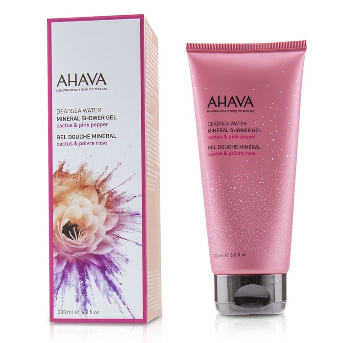 Ahava Deadsea Water Mineral Shower Gel ג'ל רחצה מינרלי - Cactus & Pink Pepper 200ml/6.8ozProduct Thumbnail