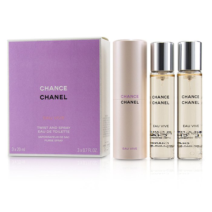 Chanel Chance Eau Vive Twist & Spray Eau De Toilette 3x20ml/0.7ozProduct Thumbnail