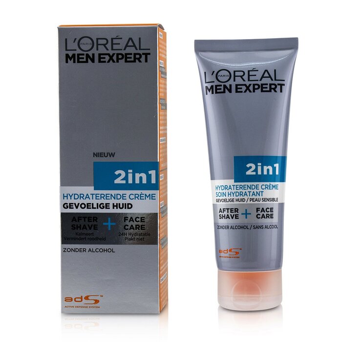L'Oreal Men Expert Face Creme Después de Afeitar + Cuidado Facial 1-en1 75ml/2.5ozProduct Thumbnail