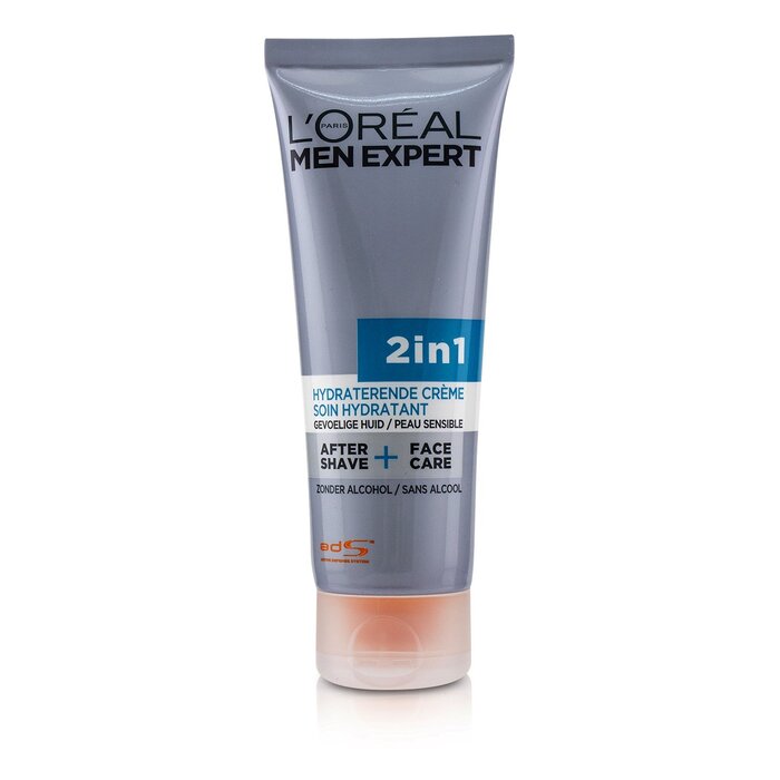 L'Oreal Żel do golenia 2-w-1 Men Expert Face Creme 2-in-1 After Shave + Face Care 75ml/2.5ozProduct Thumbnail