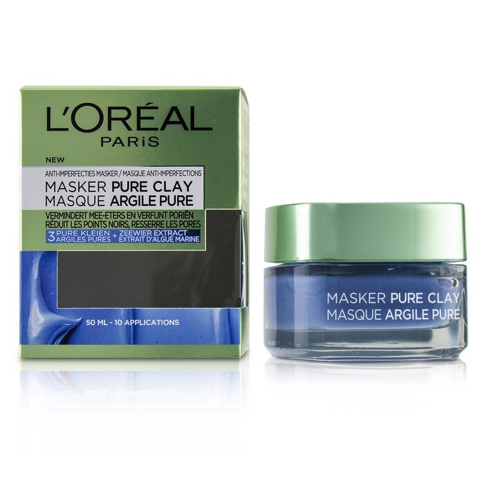 L'Oreal Pure Clay Mask - Anti-Imperfections Mask 50ml/1.7ozProduct Thumbnail