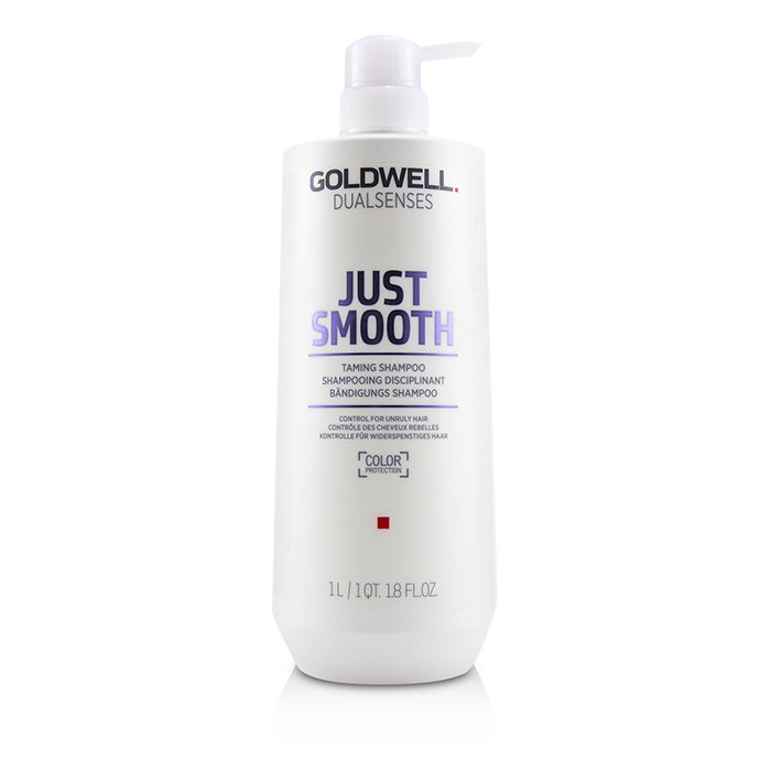 Goldwell Dual Senses Just Smooth Taming Shampoo (Control For Unruly Hair) שמפו לשליטה על שיער גס ופרוע 1000ml/33.8ozProduct Thumbnail