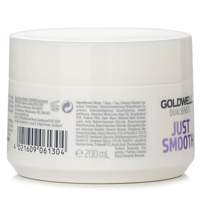 Goldwell Kuracja do włosów Dual Senses Just Smooth 60SEC Treatment (Control For Unruly Hair) 200ml/6.7ozProduct Thumbnail