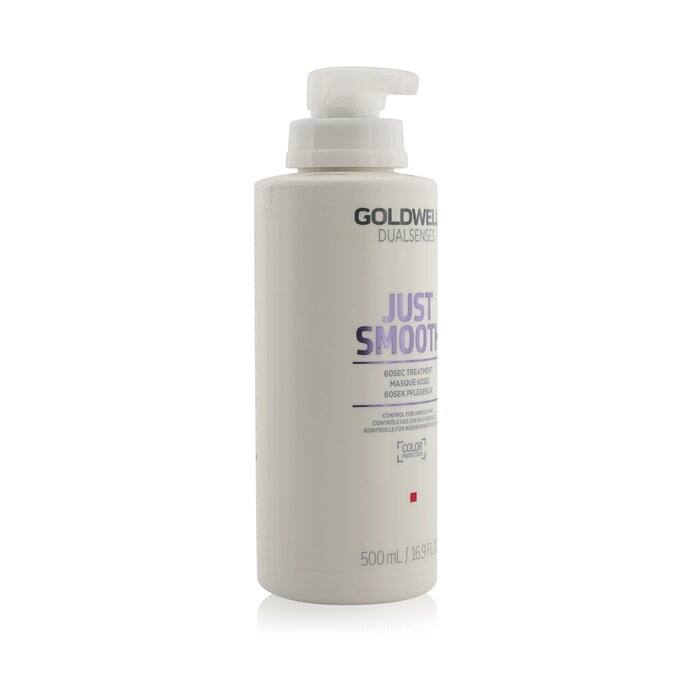 Goldwell Dual Senses Just Smooth 60SEC Treatment (Control For Unruly Hair) 500ml/16.9ozProduct Thumbnail