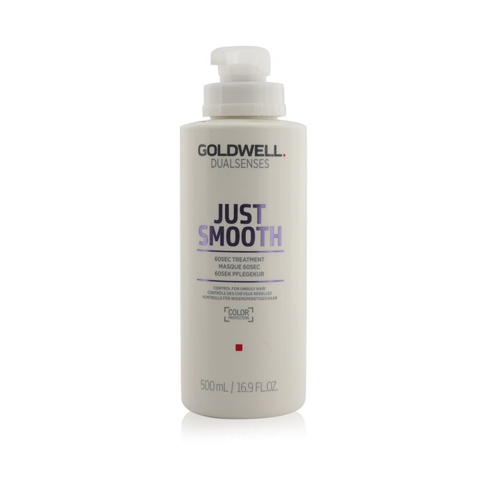 歌薇  Goldwell 60秒发膜(控制卷发发质)Just Smooth 60SEC Treatment 500ml/16.9ozProduct Thumbnail