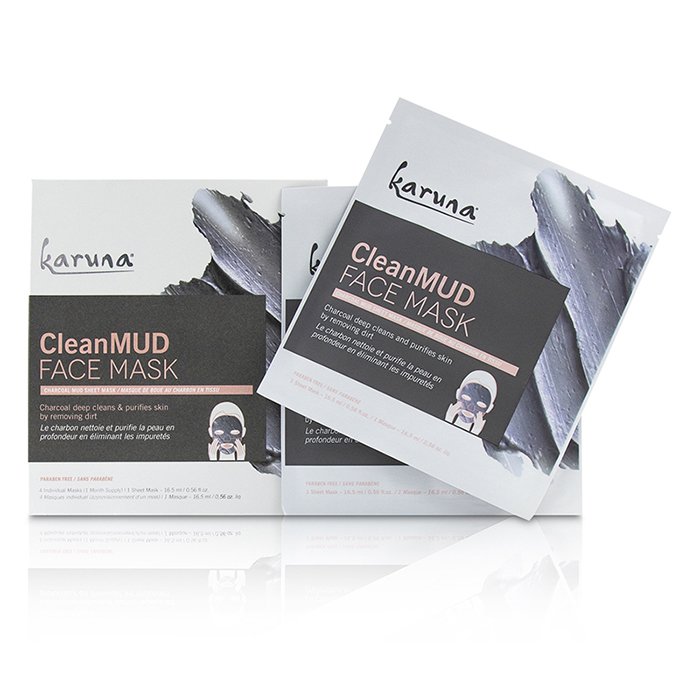Karuna CleanMud Face Mask 4sheetsProduct Thumbnail