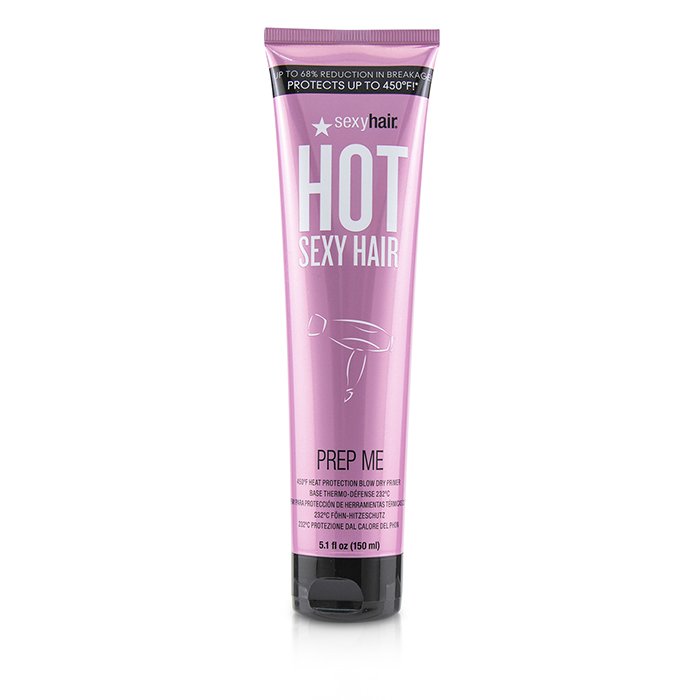 Sexy Hair Concepts Hot Sexy Hair Prep Me 450ºF Heat Protection Blow Dry Primer פרימר 150ml/5.1ozProduct Thumbnail