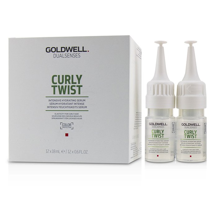 Goldwell Dual Senses Curly Twist Intensive Hydrating Serum (Elasticity For Curly Hair) 12x18ml/0.6ozProduct Thumbnail