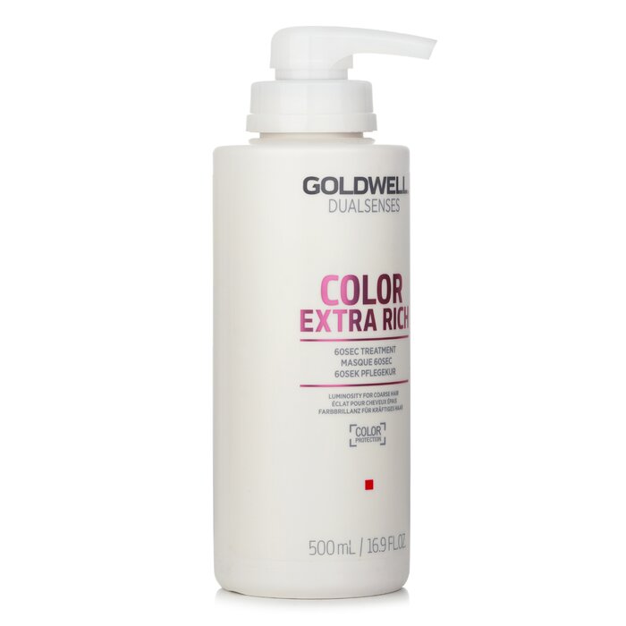 Goldwell Dual Senses Color Tratamiento de 60SEG Extra Rico (Luminosidad Para Cabello Dañado) 500ml/16.9ozProduct Thumbnail