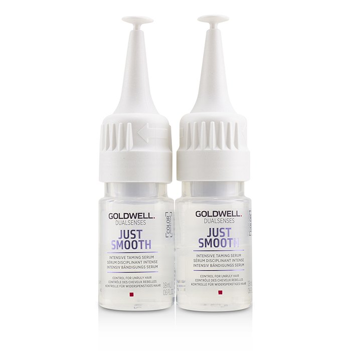 Goldwell 歌薇  Dual Senses Just Smooth Intensive Taming Serum (Control For Unruly Hair) 12x18ml/0.6ozProduct Thumbnail