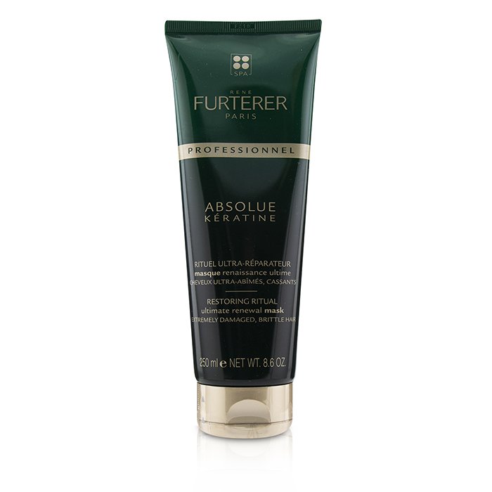 Rene Furterer 馥綠德雅 (萊法耶)(荷那法蕊) Absolue Kèratine Restoring Ritual Ultimate Renewal Mask - Extremely Damaged, Brittle Hair (Salon Product) 250ml/8.6ozProduct Thumbnail