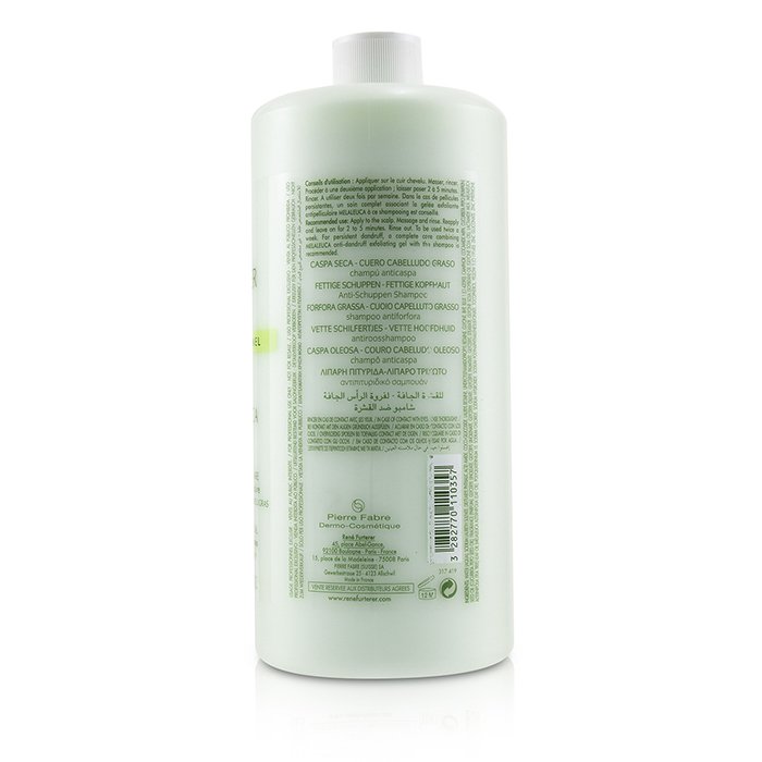 Rene Furterer Melaleuca Anti-Dandruff Ritual Anti-Dandruff Shampoo - For Oily, Flaking Scalp (Salon Product) 1000ml/33.8ozProduct Thumbnail