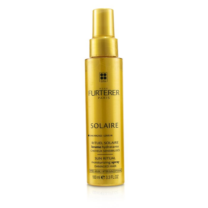 Rene Furterer Solaire Sun Ritual Moisturizing Spray (Damaged Hair - After Sun Exposure) 100ml/3.3ozProduct Thumbnail