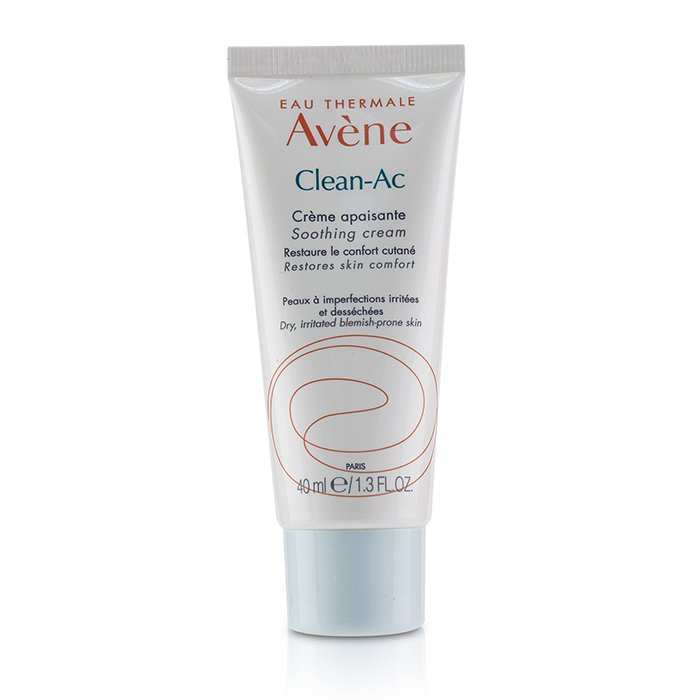 Avene Clean-Ac Успокаивающий Крем - для Сухой, Раздраженной, Проблемной Кожи 40ml/1.3ozProduct Thumbnail