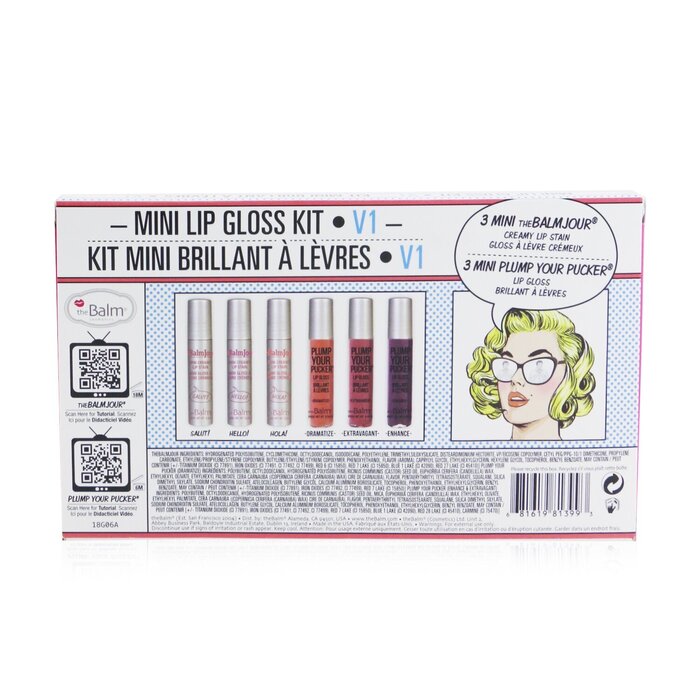 绝棒彩妆 TheBalm 迷你唇彩套装Mini Lip Gloss Kit 6pcsProduct Thumbnail