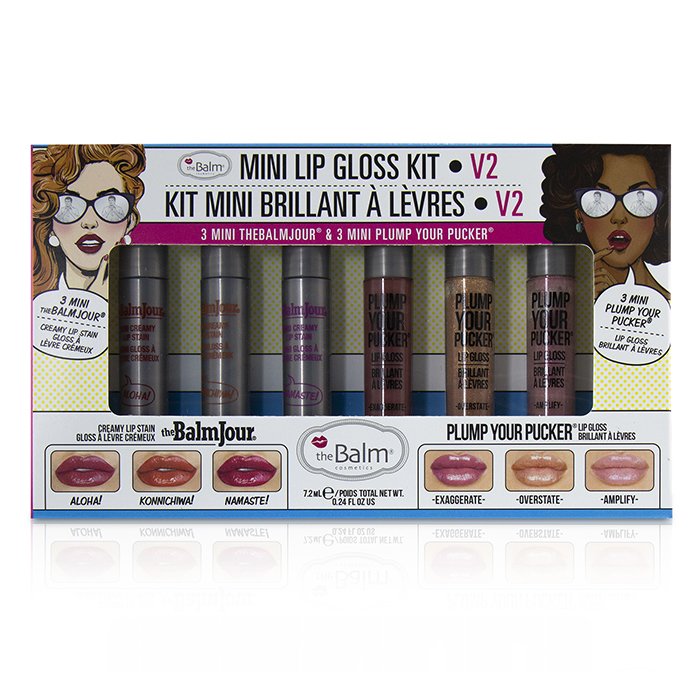 绝棒彩妆 TheBalm 迷你唇彩套装Mini Lip Gloss Kit 6pcsProduct Thumbnail