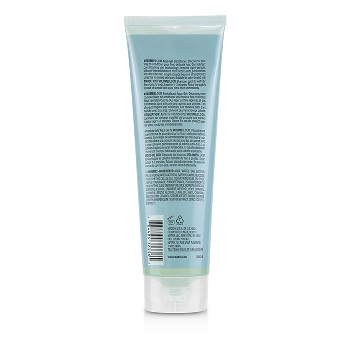 Matrix 美傑仕 棉花蓬鬆潤髮凝膠(極致纖細髮質適用)Biolage VolumeBloom Aqua-Gel Conditioner (For Ultra-Fine Hair) 250ml/8.5ozProduct Thumbnail