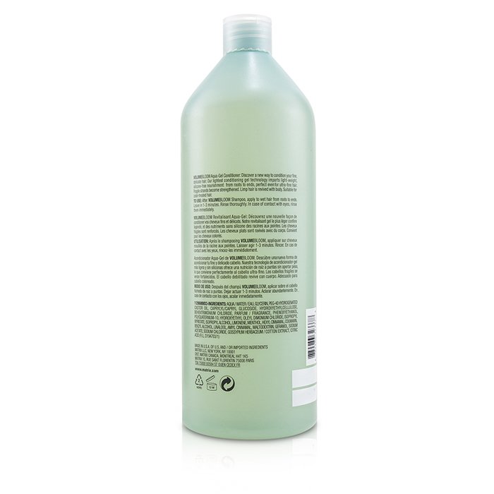 Matrix Biolage VolumeBloom Aqua-Gel Conditioner (For Ultra-Fine Hair) 1000ml/33.8ozProduct Thumbnail