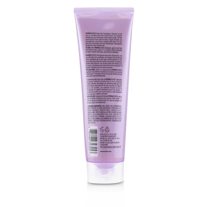 Matrix Odżywka do włosów Biolage HydraSource Aqua-Gel Conditioner (For Fine, Dry Hair) 250ml/8.5ozProduct Thumbnail