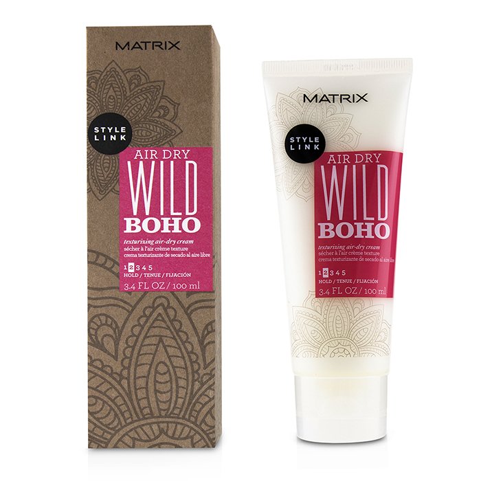 Matrix Style Link Air Dry Wild Boho Texturizing Air-Dry Cream (Hold 2) 100ml/3.4ozProduct Thumbnail
