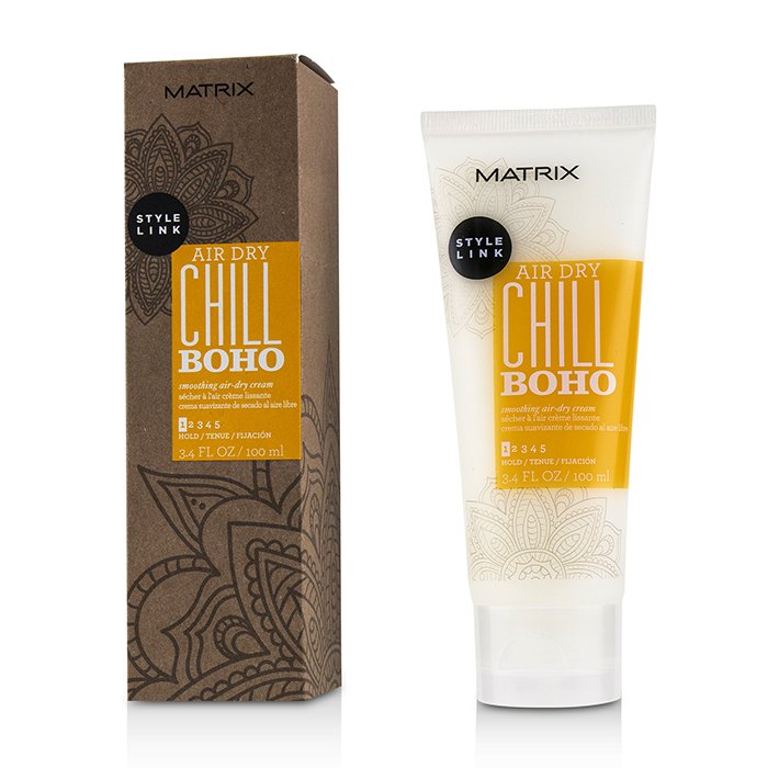 Matrix Krem wygładzający do włosów Style Link Air Dry Chill Boho Smoothing Air-Dry Cream (Hold 1) 100ml/3.4ozProduct Thumbnail