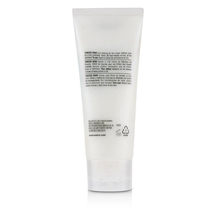 Matrix Style Link Air Dry Twisted Boho Curl Defining Air-Dry Cream (Hold 2) 100ml/3.4ozProduct Thumbnail