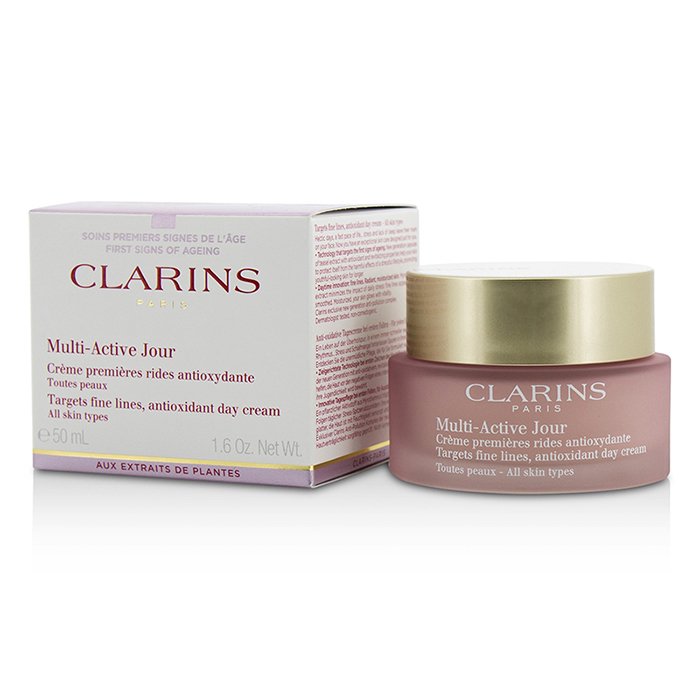 Clarins Multi-Active Day Targets Fine Lines Antioxidant Day Cream - For All Skin Types 50ml/1.7ozProduct Thumbnail