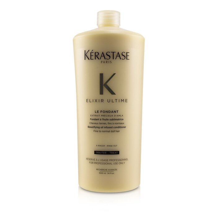 Kerastase Elixir Ultime Le Fondant Beautifying Oil Infused Conditioner (Fine to Normal Dull Hair) 1000ml/34ozProduct Thumbnail