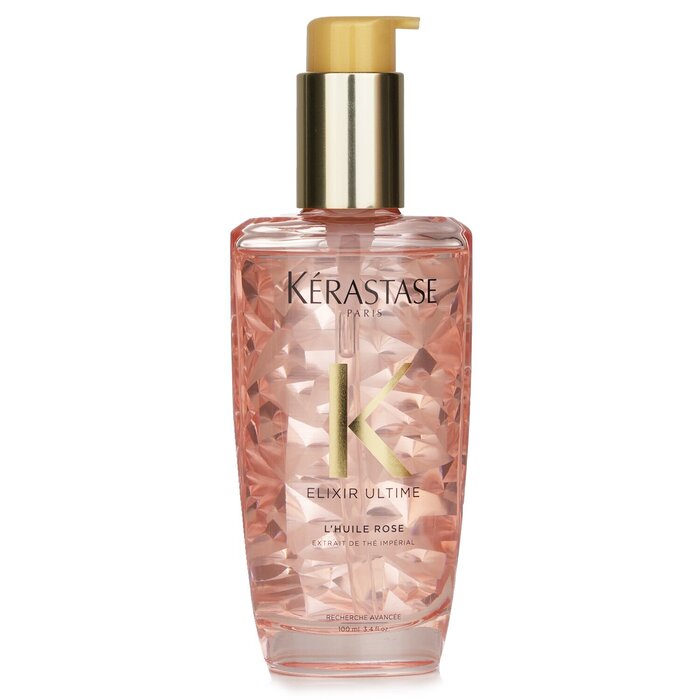 Kerastase Elixir Ultime L'Huile Rose Radiance Sublimating Oil (Color Treated Hair) שמן עבור שיער צבוע 100ml/3.4ozProduct Thumbnail